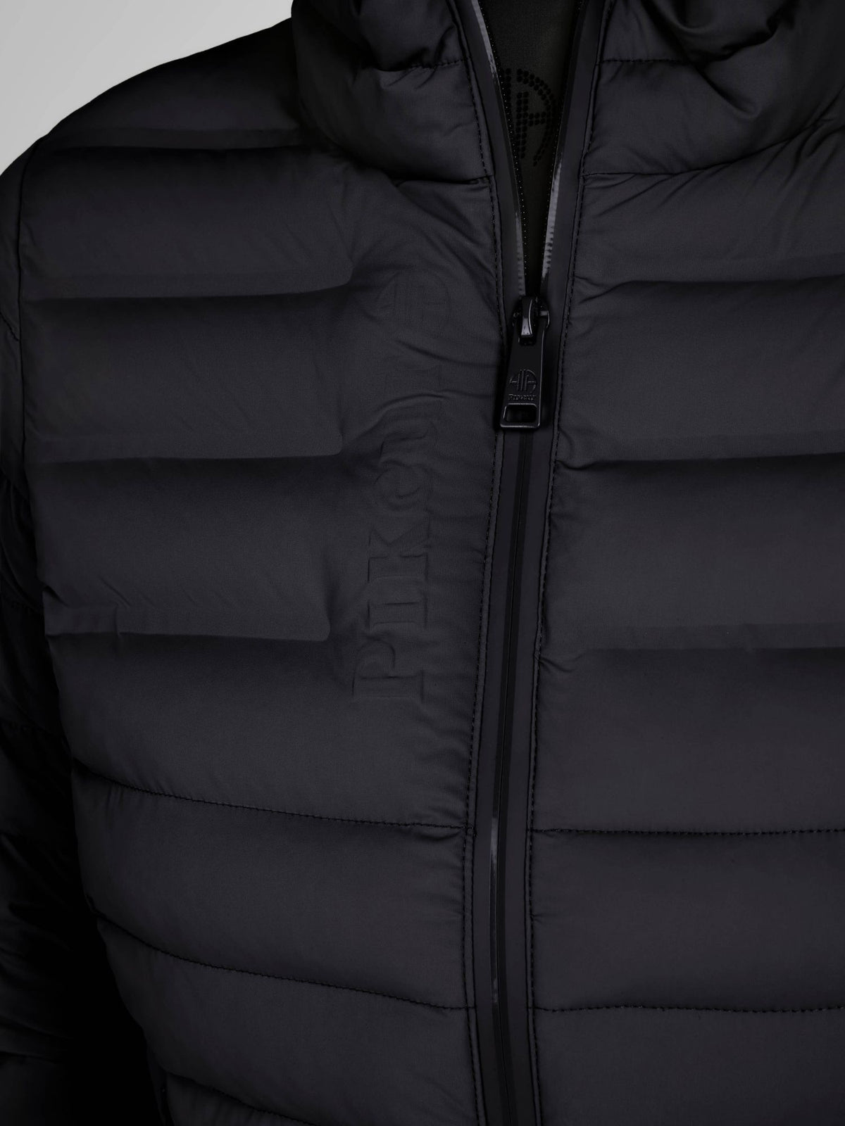 Quilted Jacket Svart