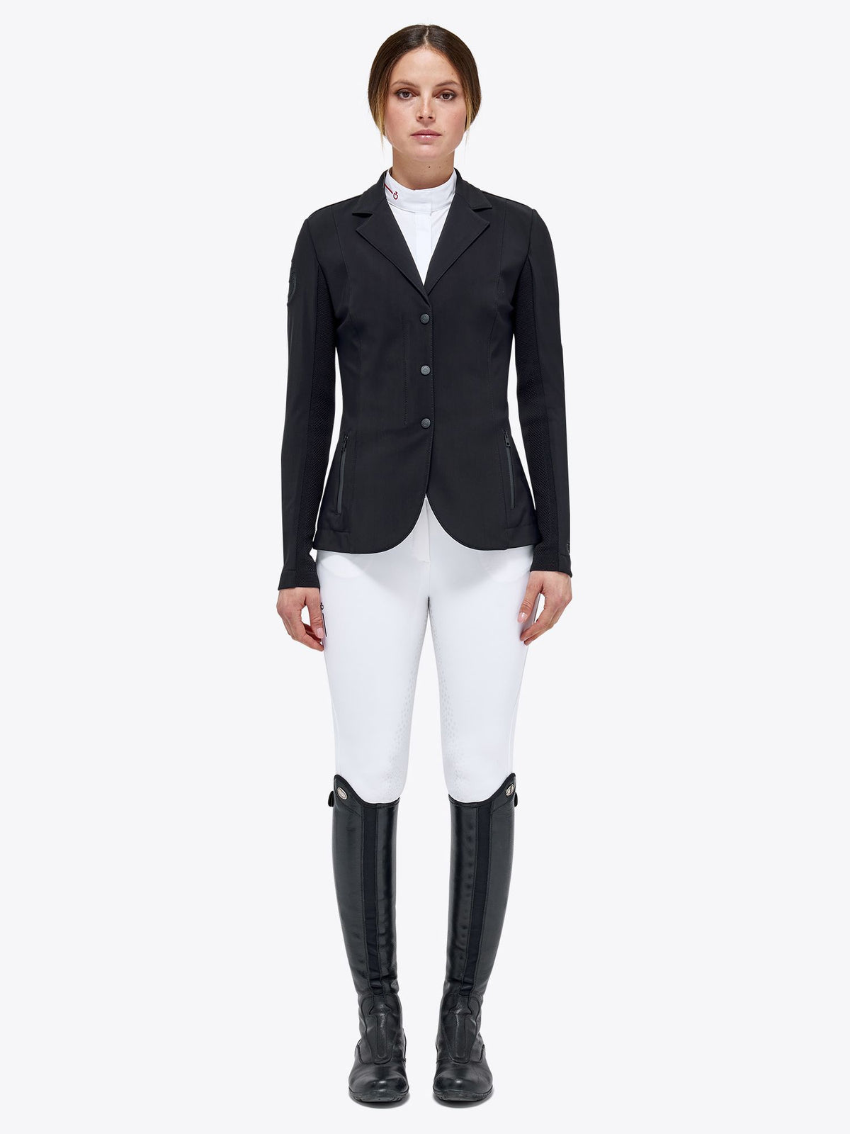R-EVO Light Tech Knit Zip Kavaj Svart