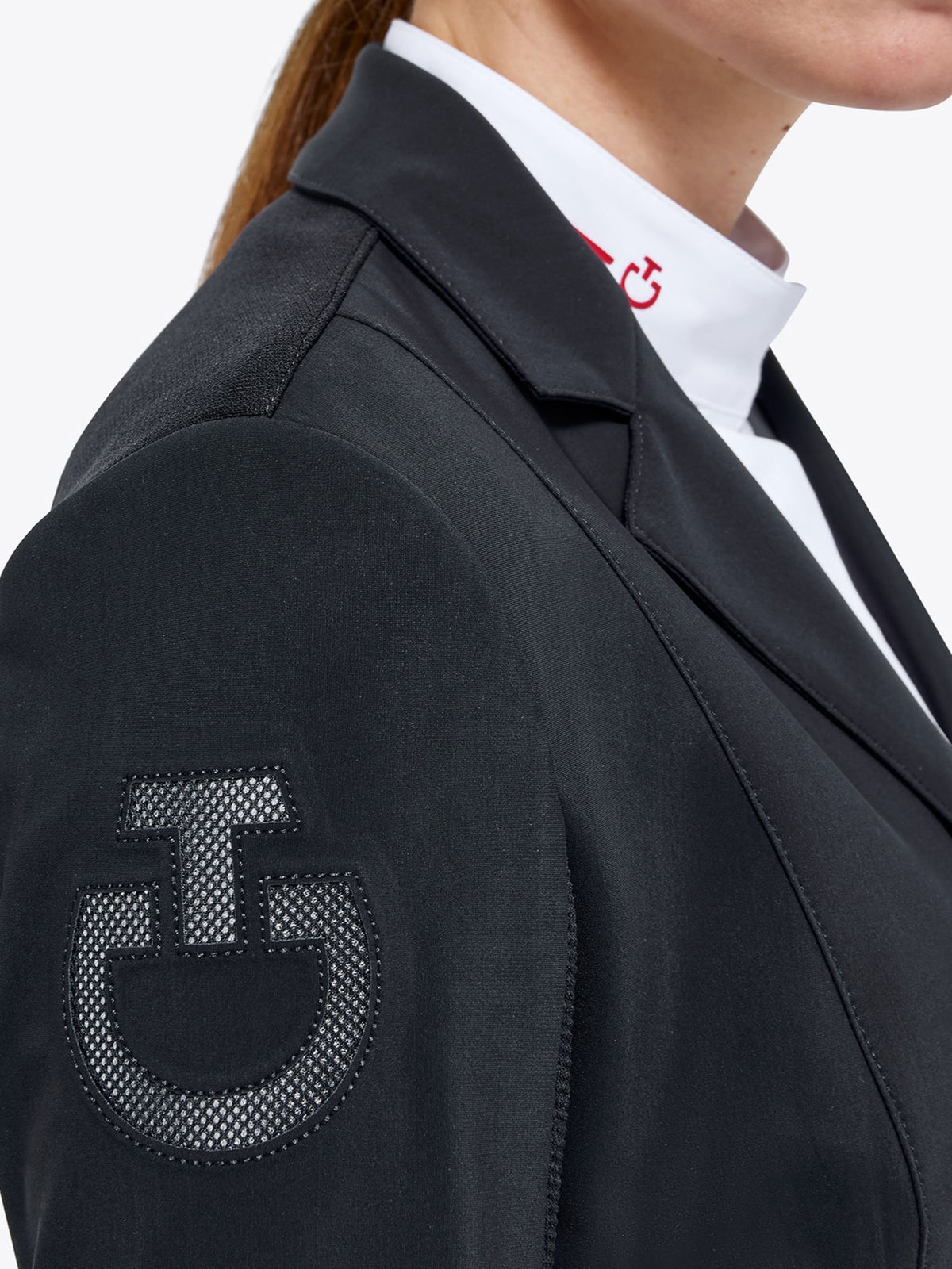 R-EVO Light Tech Knit Zip Kavaj Svart