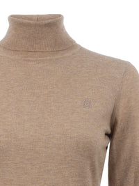CavalRadina Turtleneck Knitted Wool Hazel Melange