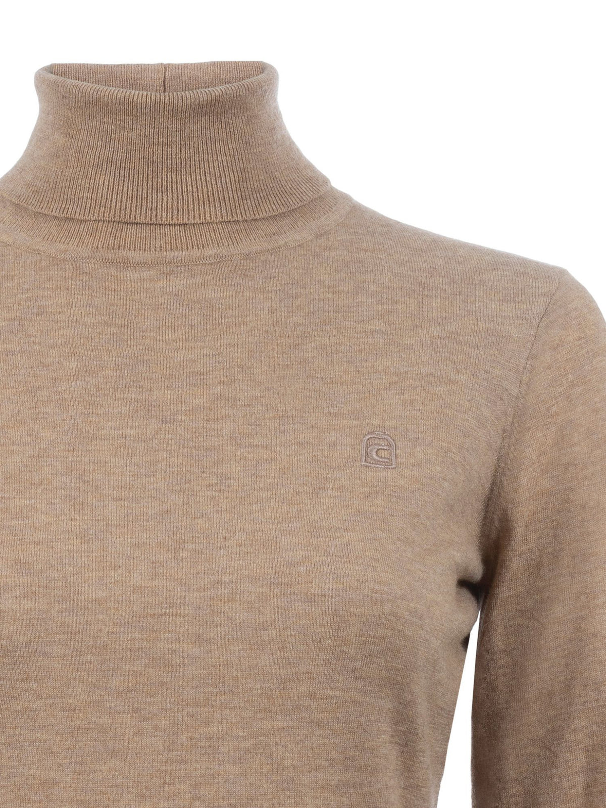 CavalRadina Turtleneck Knitted Wool Hazel Melange