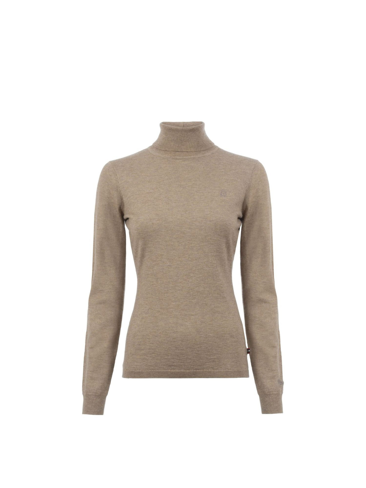 CavalRadina Turtleneck Knitted Wool Hazel Melange