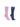 Ridstrumpa 2-Pack Rosalynn Pink/Blue