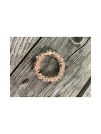 Crystal Scrunchie Rose