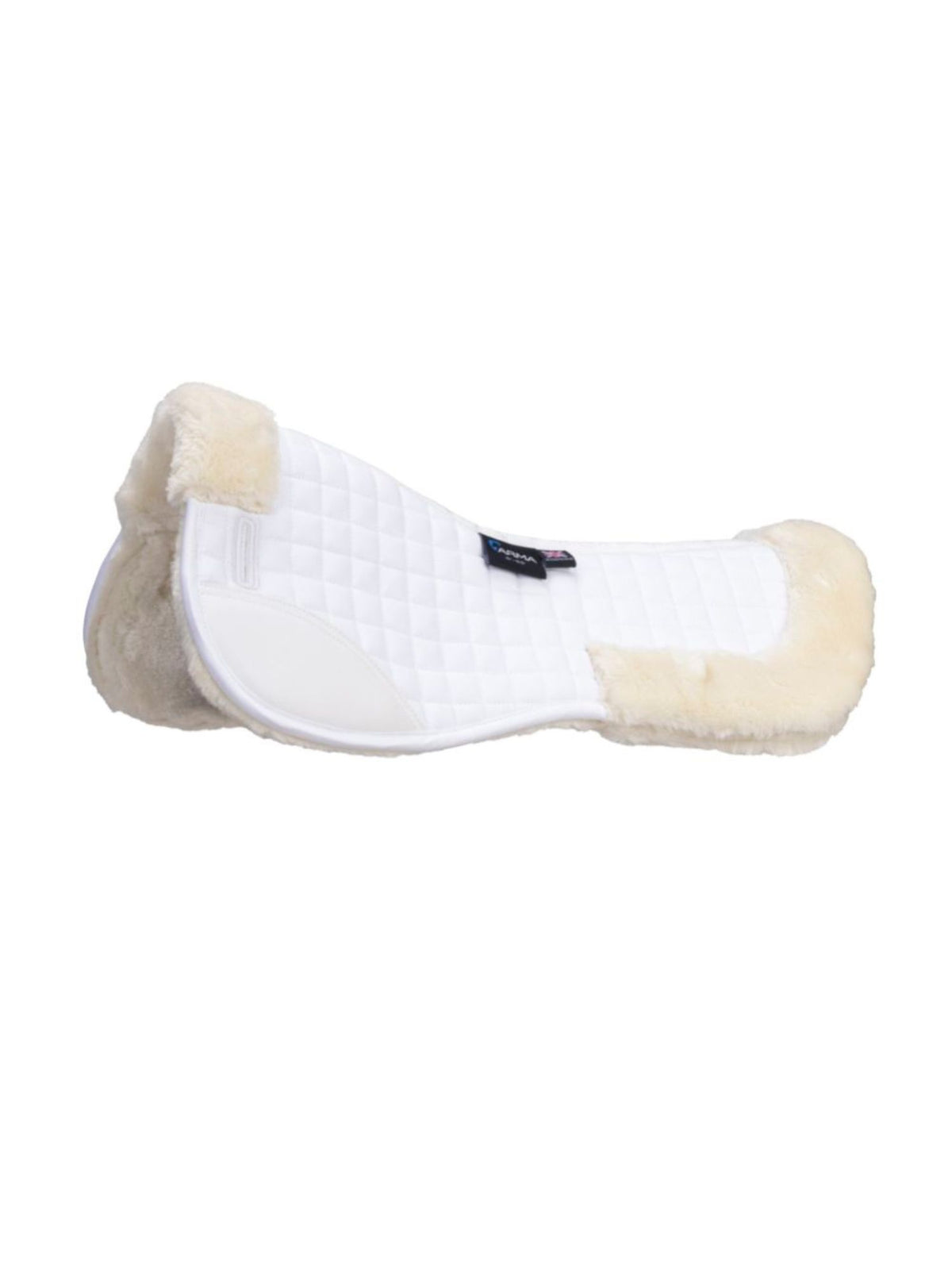 Sadelpad Deluxe Supafleece Vit/Natur