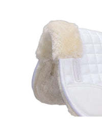 Sadelpad Deluxe Supafleece Vit/Natur