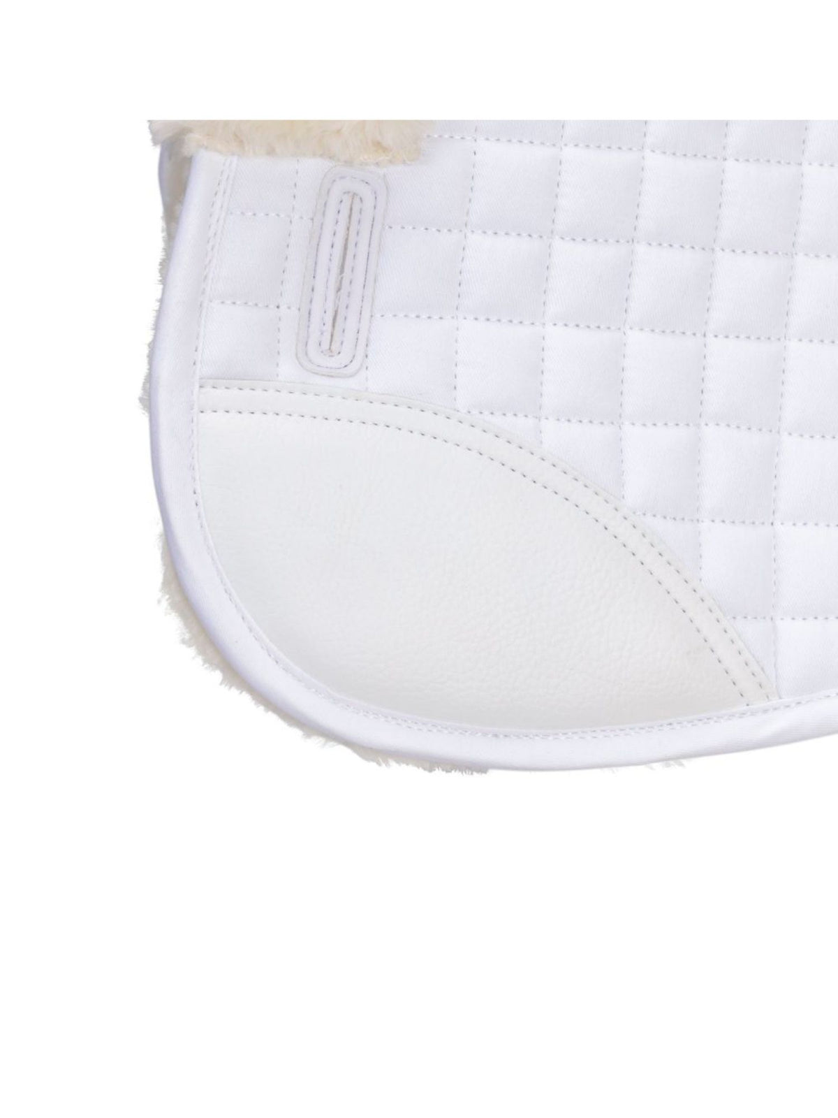 Sadelpad Deluxe Supafleece Vit/Natur