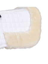 Sadelpad Deluxe Supafleece Vit/Natur
