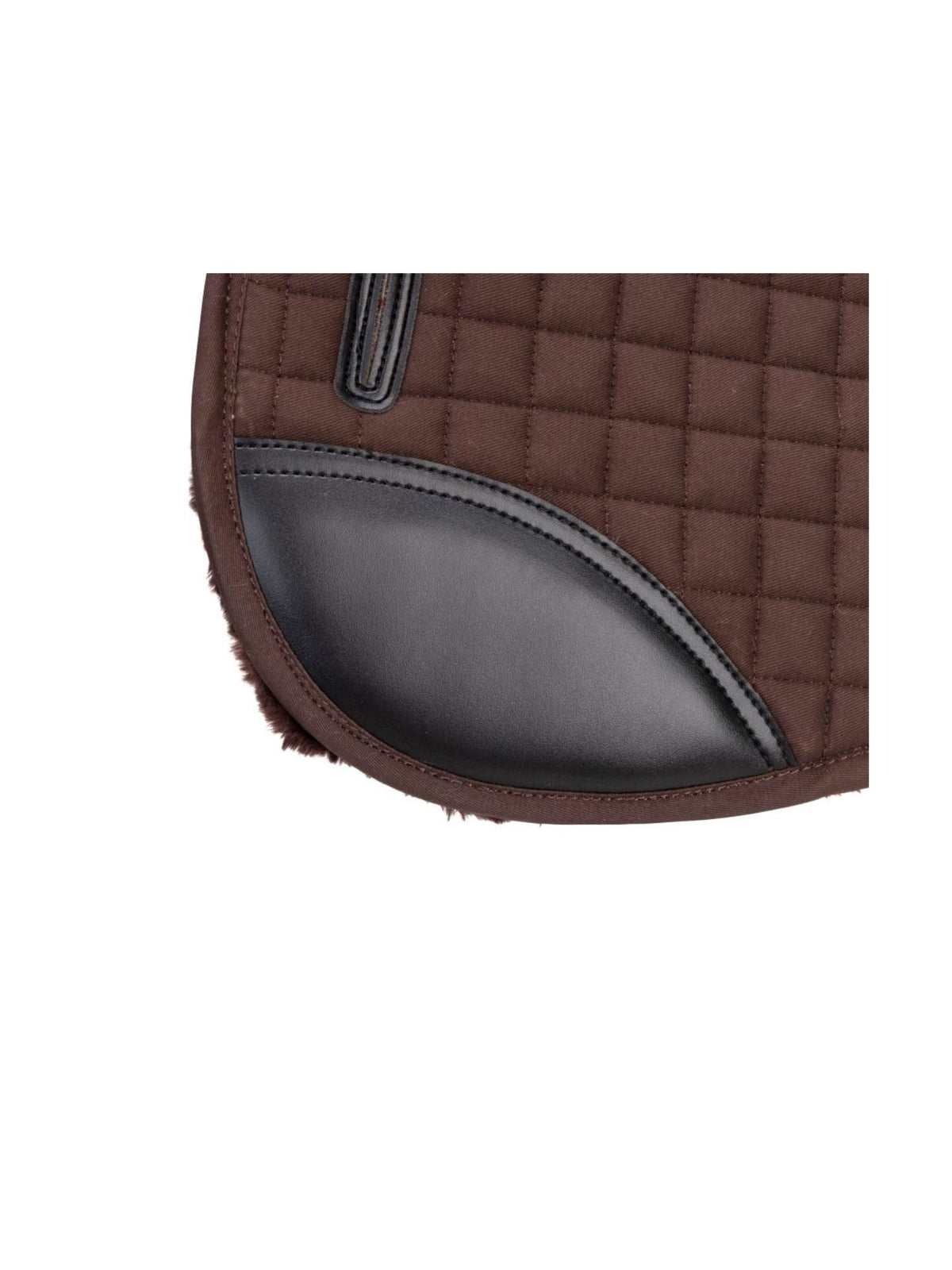 Sadelpad Deluxe Supafleece Brun/Brun