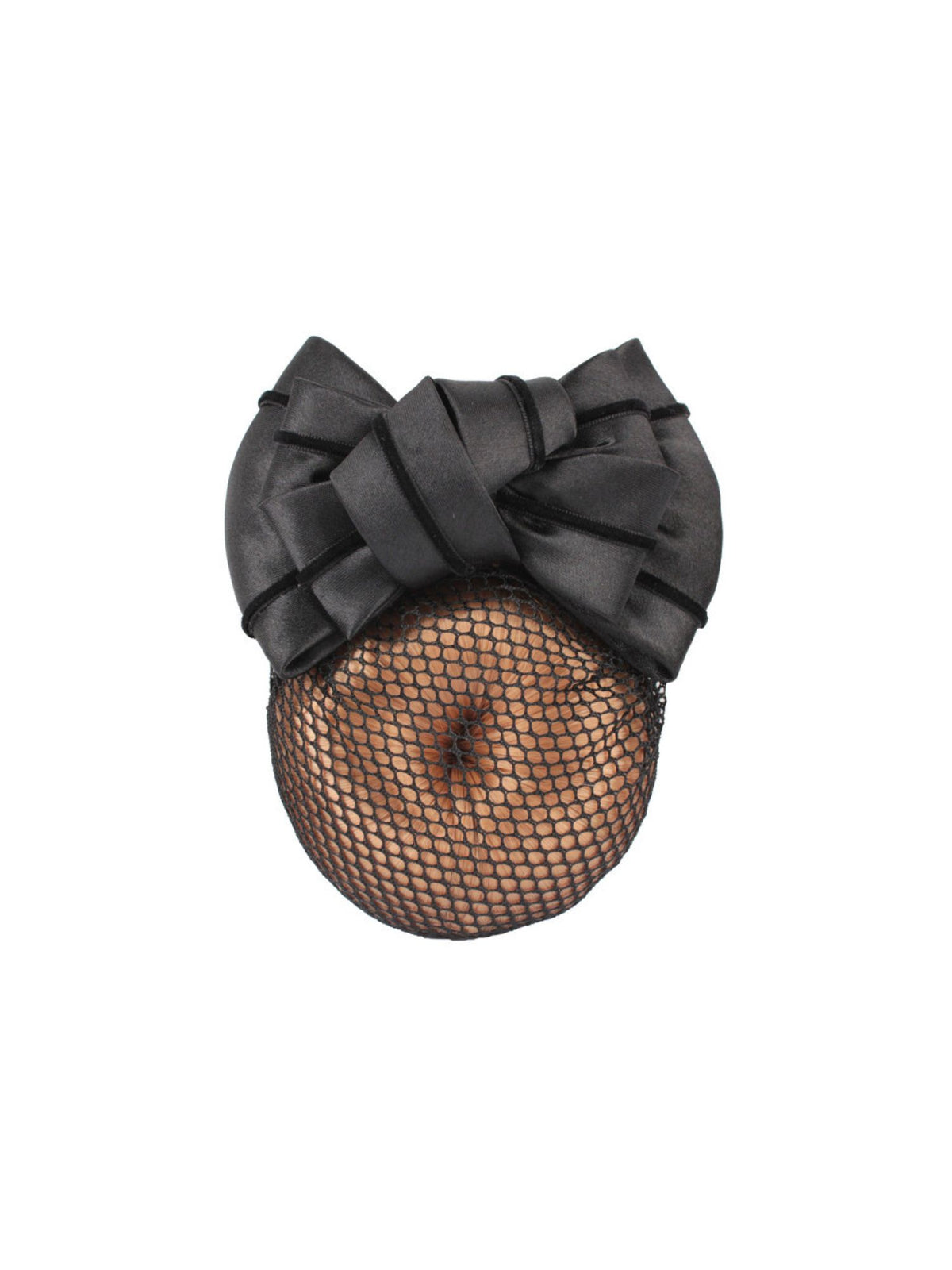 Show Bow Satin Svart