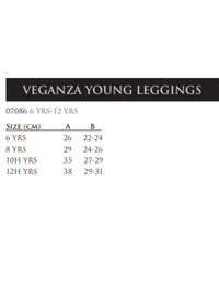 Shortchaps Veganza Junior Svart