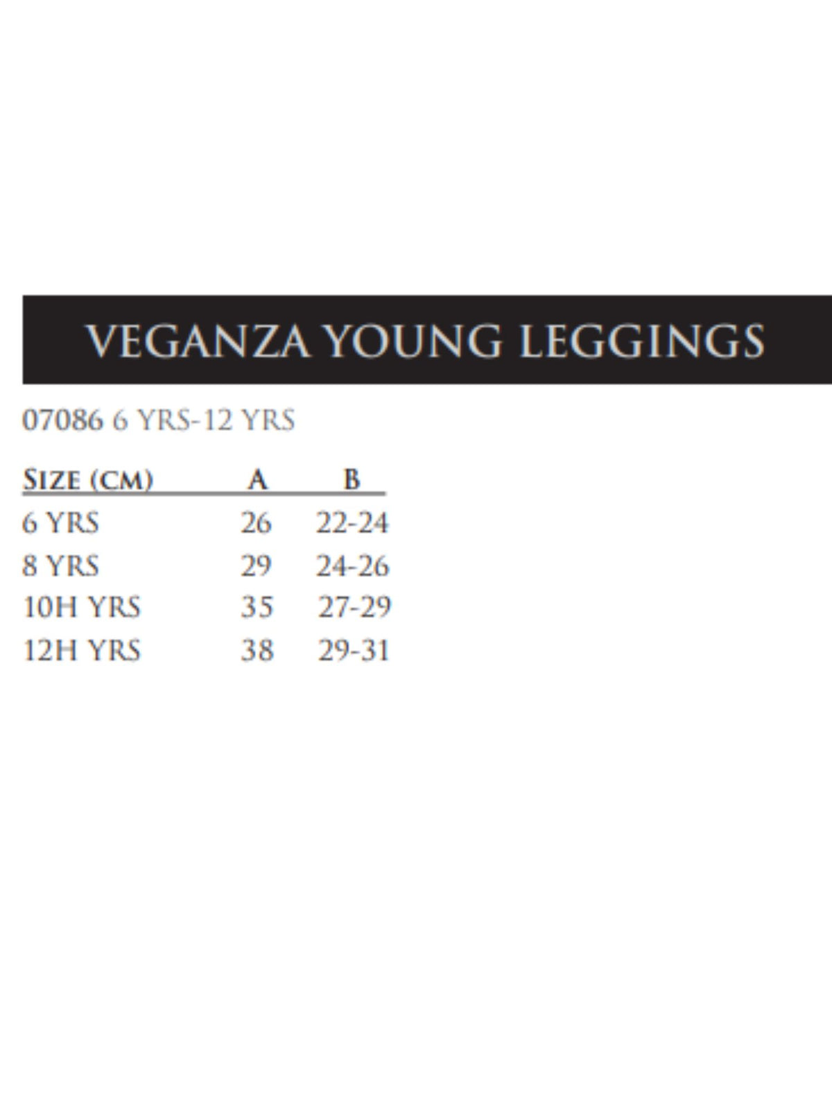 Shortchaps Veganza Junior Svart