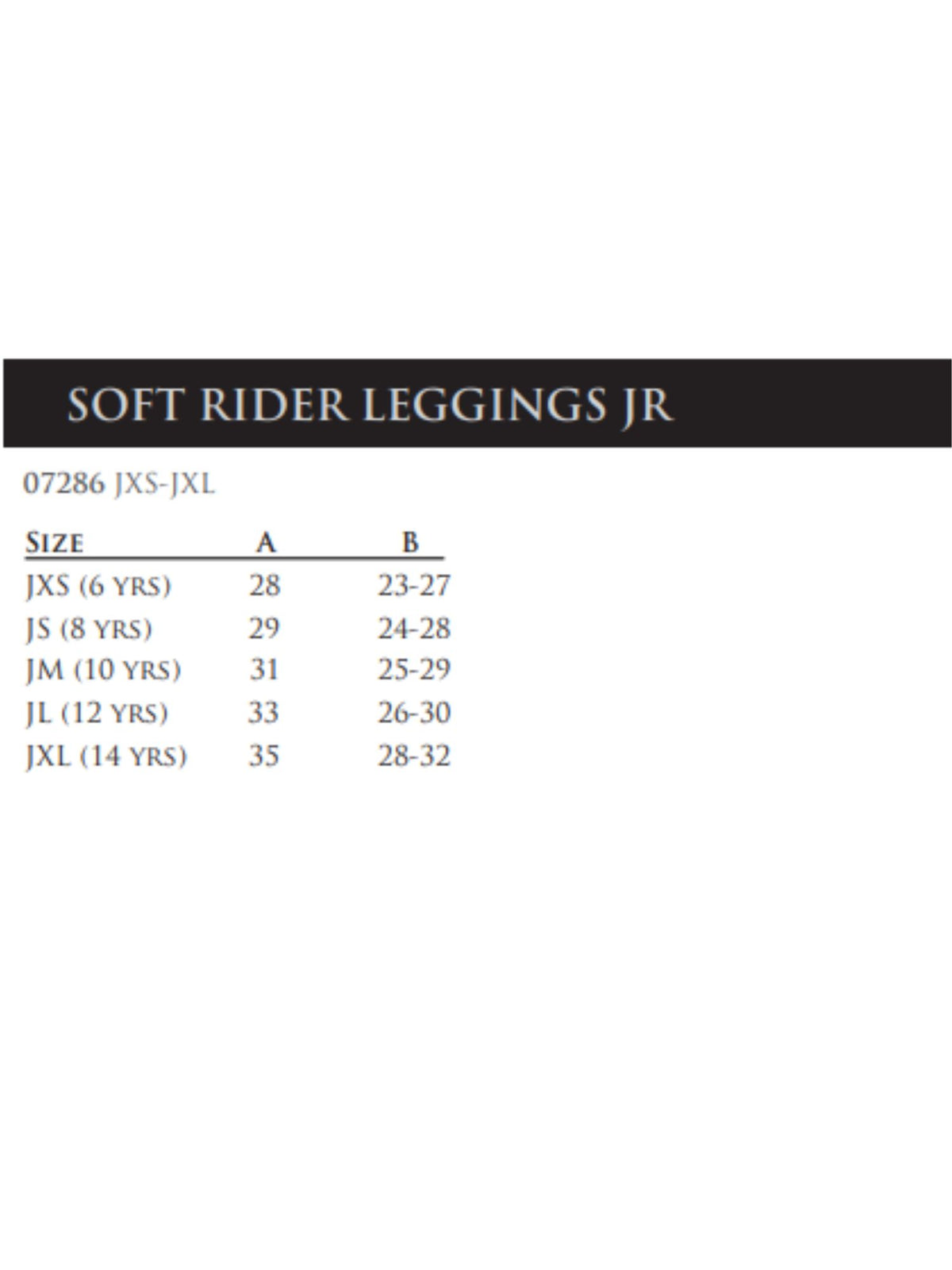 Shortchaps Soft Rider Junior Brun