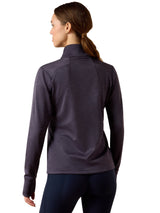 Team EQ Womens 1/2 Zip Pullover Odyssey Grey