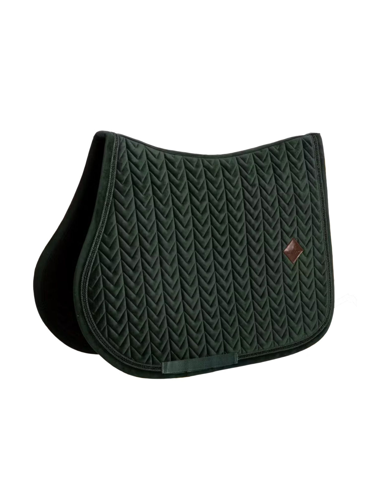 Hoppschabrak Velvet Mini Pearls Pine Green