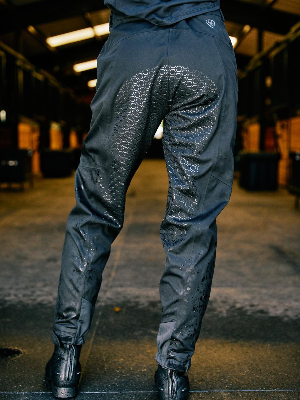 Venture Womens Waterproof Shell Full Seat Trouser Svart