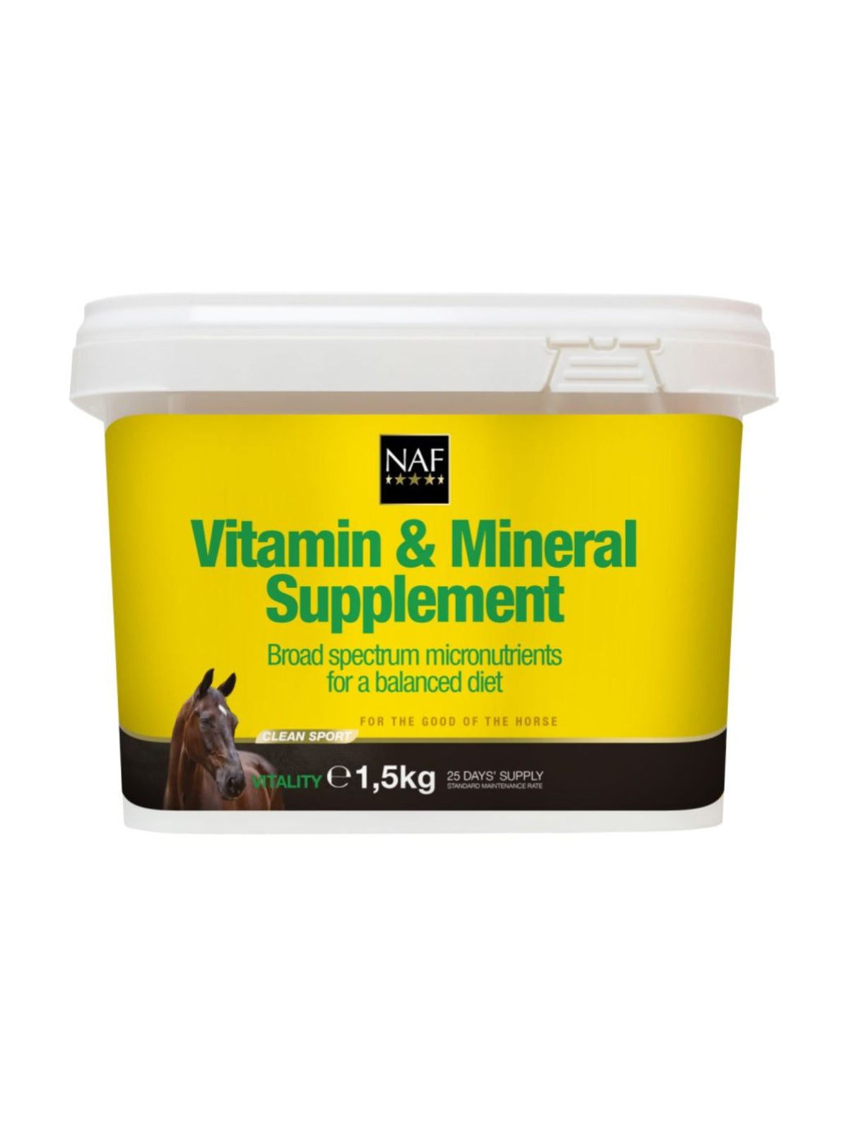 Vitamin & Mineral Supplements 1,5kg