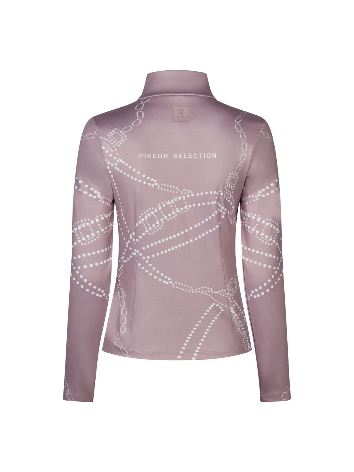 Funktionströja Zip Shirt Ash Mauve