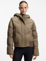 Jacka Marsha Bomber Puffer Walnut