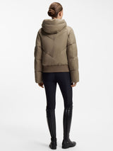 Jacka Marsha Bomber Puffer Walnut