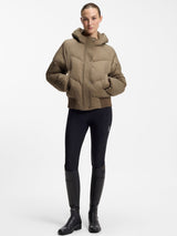 Jacka Marsha Bomber Puffer Walnut