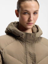 Jacka Marsha Bomber Puffer Walnut